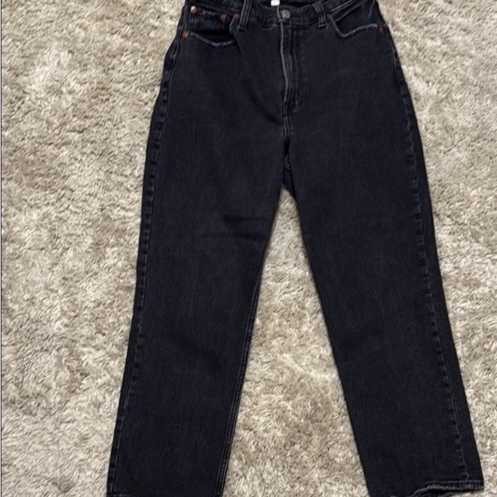 Abercrombie & Fitch Women's Black High Rise Jeans